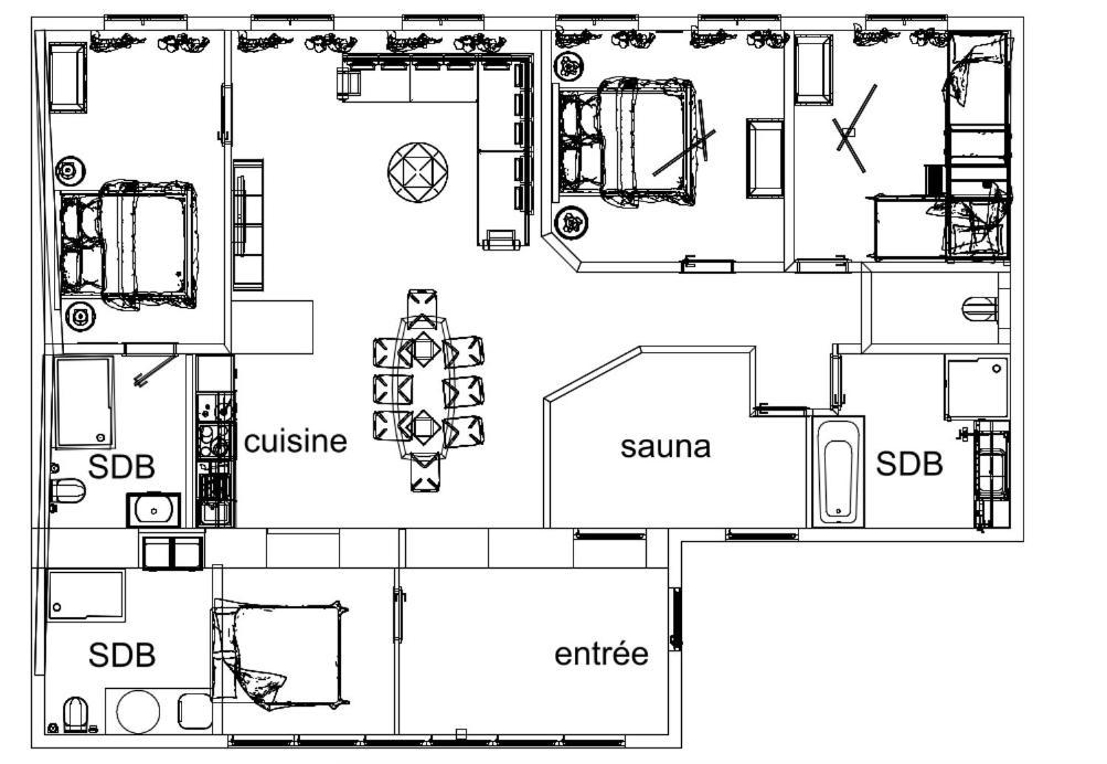 Appartement A Travers Champs Avec Sauna Et Parking Colmar Bagian luar foto